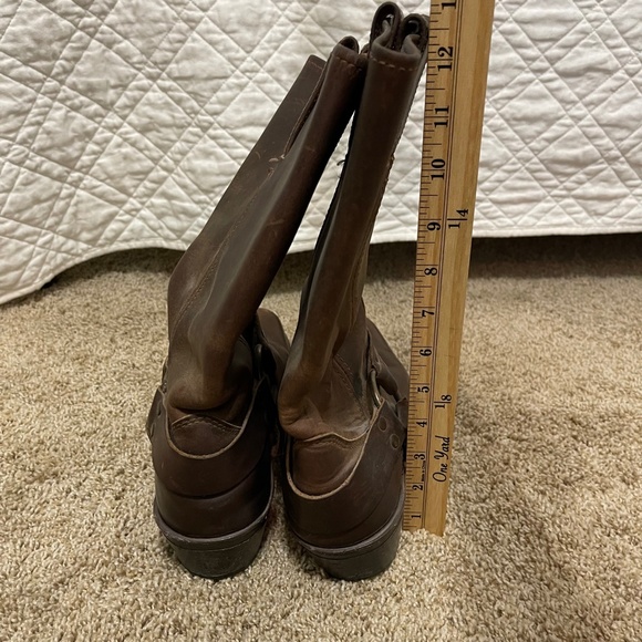 Frye Brown Heeled Boots - Picture 3 of 12